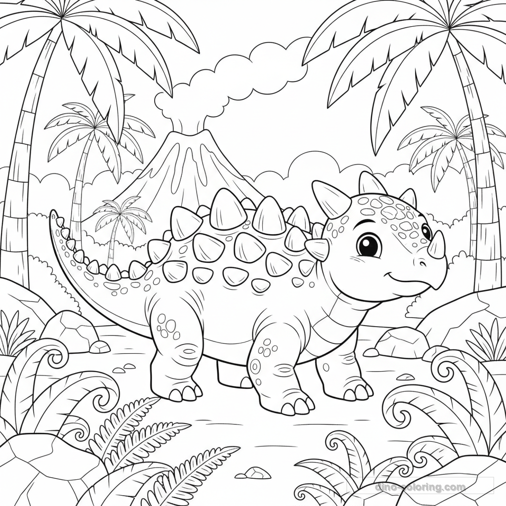 Ankylosaure Détaillé #4