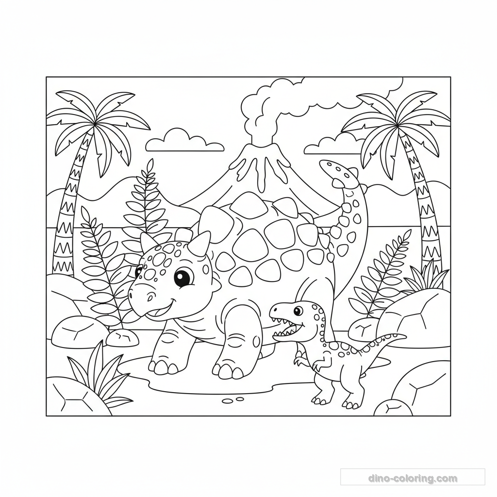 Ankylosaure en Défense #5