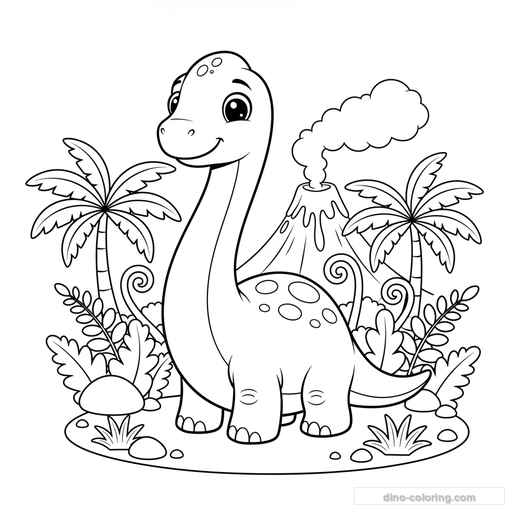 Bébé Brachiosaure Mignon #10