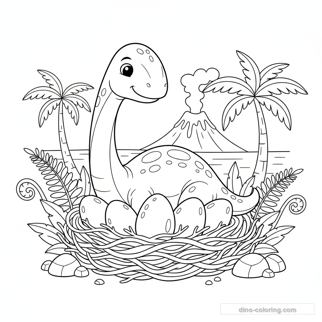 Nid d'Oeufs de Dinosaures #3