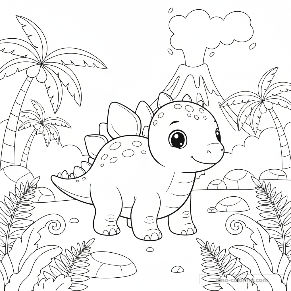 Adorable Bébé Stégosaure #9