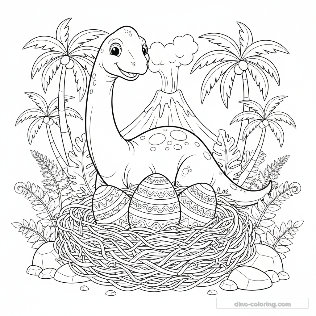 Nid d'Oeufs de Dinosaures #6