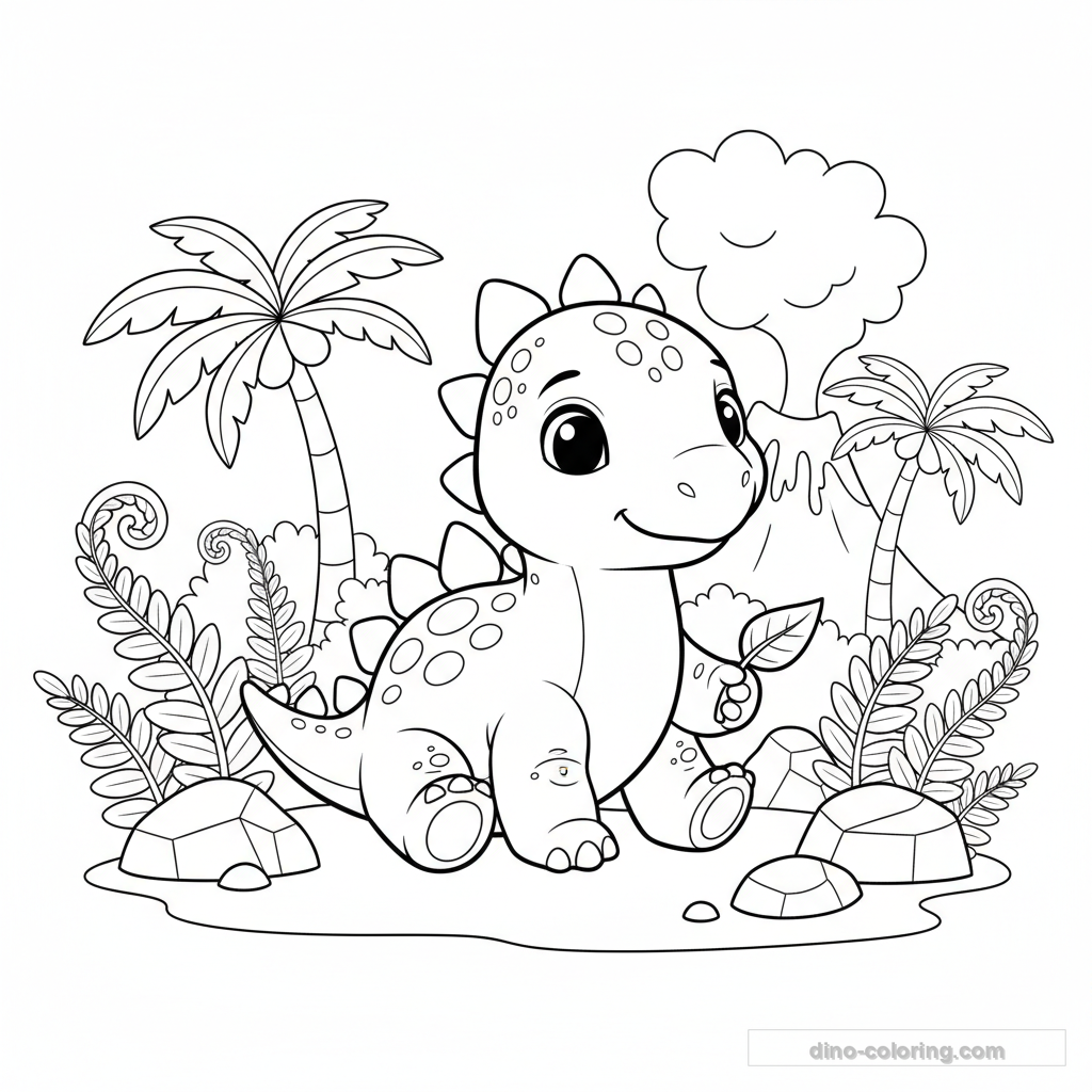 Adorable Bébé Stégosaure #8