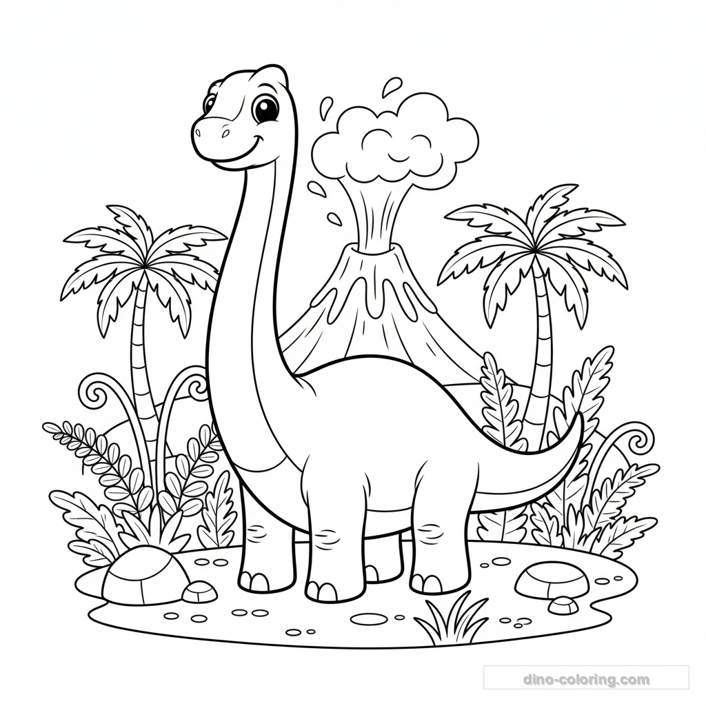 Cute Brachiosaurus #21