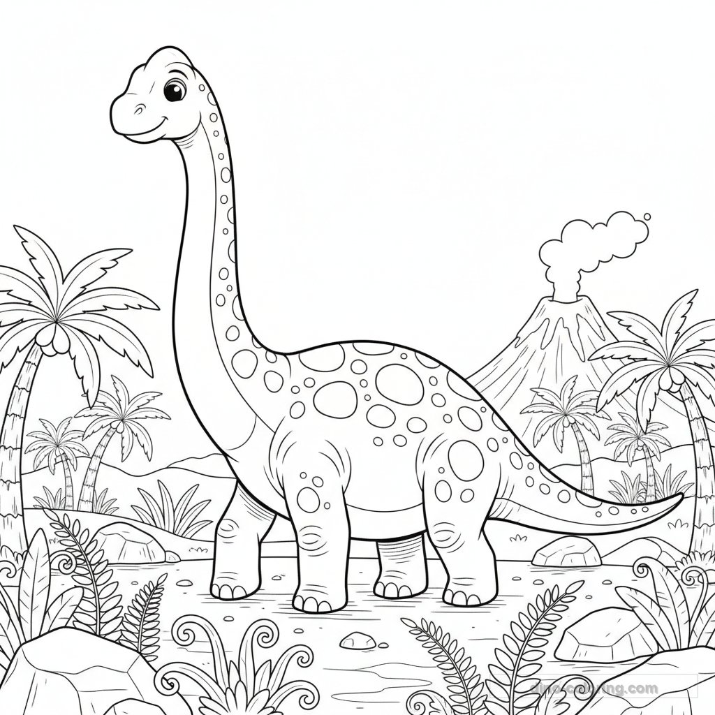 Troupeau de Brachiosaures #7