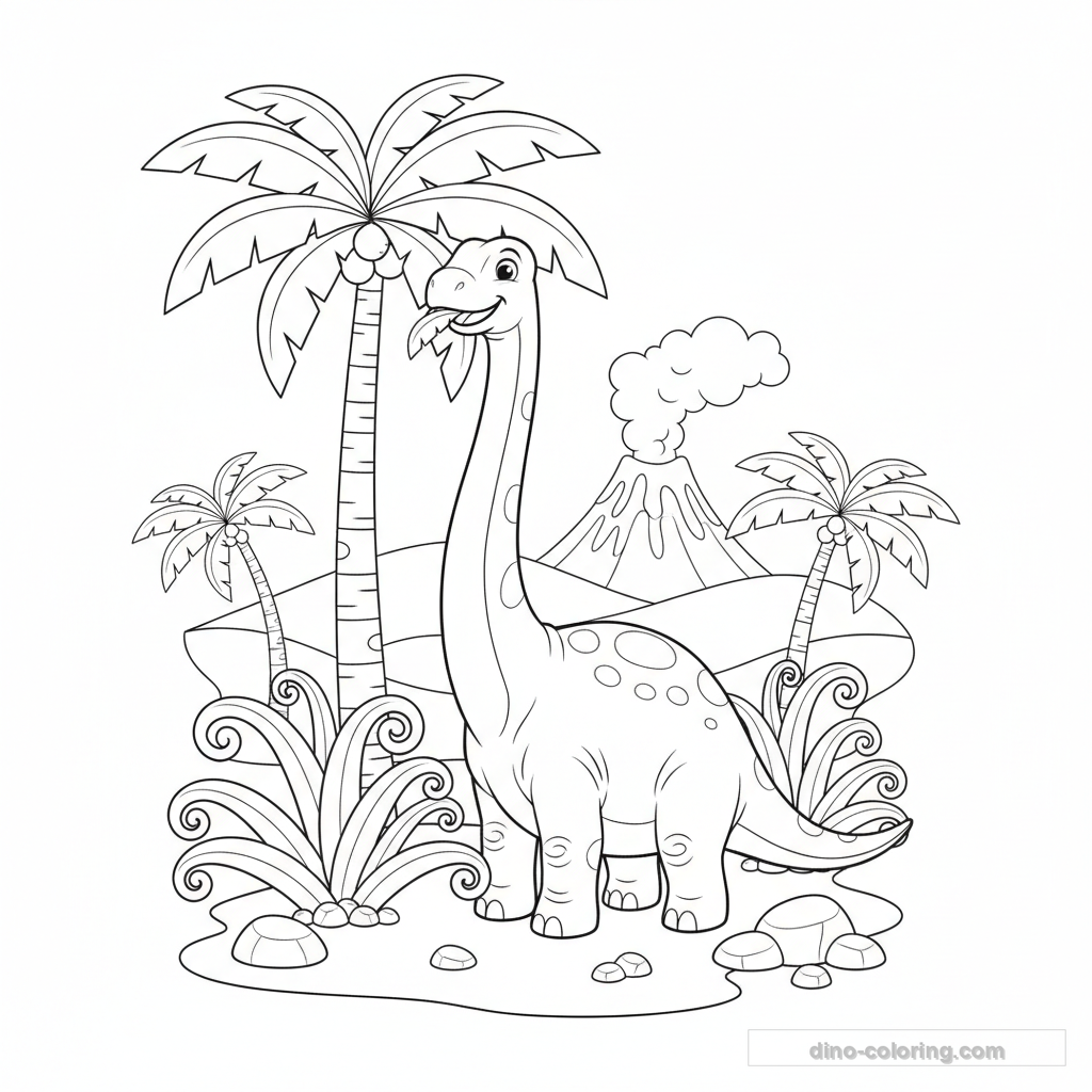 Diplodocus Mangeant #6