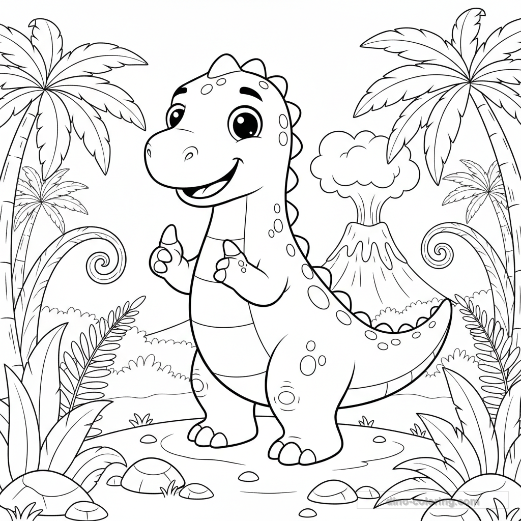 Friendly Iguanodon #10