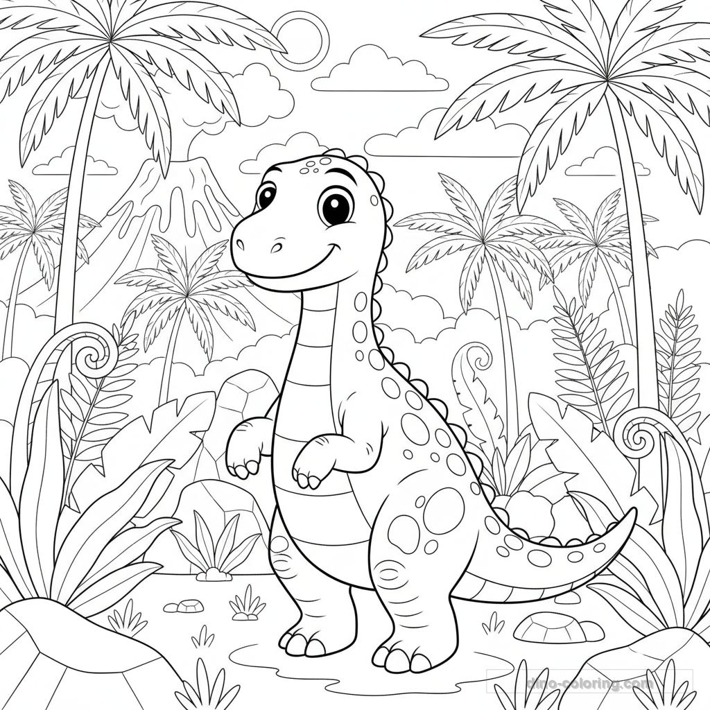 Iguanodon en Forêt #38