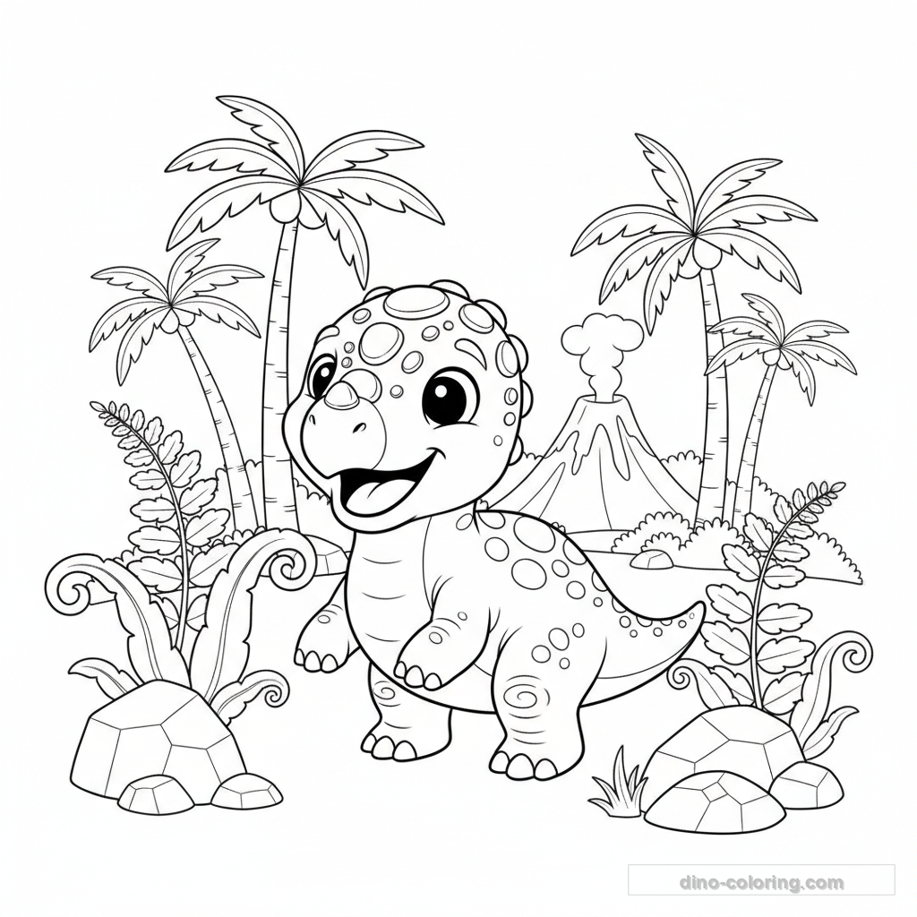 Friendly Pachycephalosaurus #13