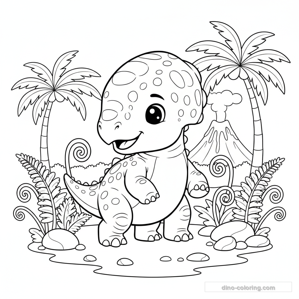 Bébé Pachycéphalosaure #1