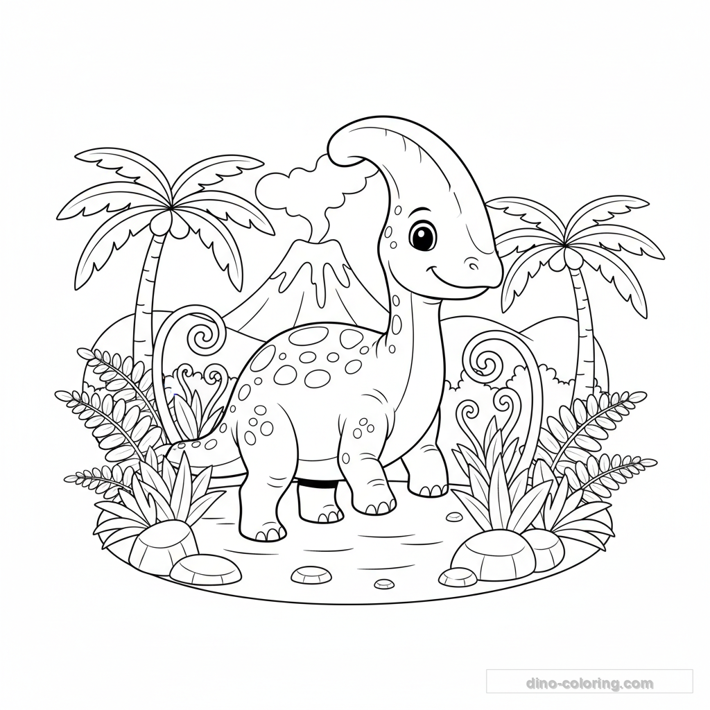 Parasaurolophus Amical #9
