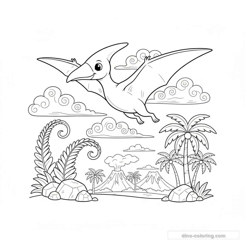 Ptéranodon dans les Nuages #3