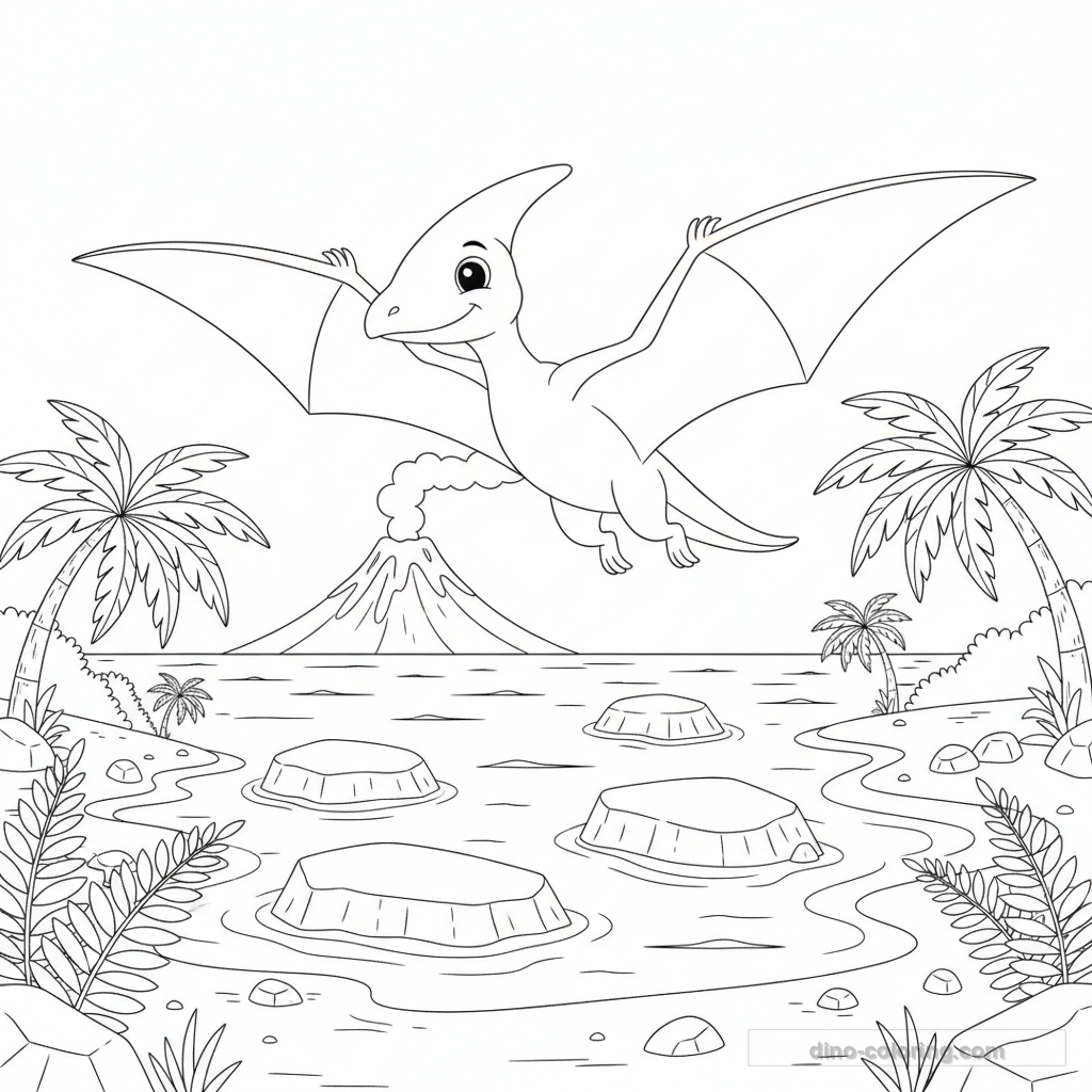 Flying Pteranodon #8