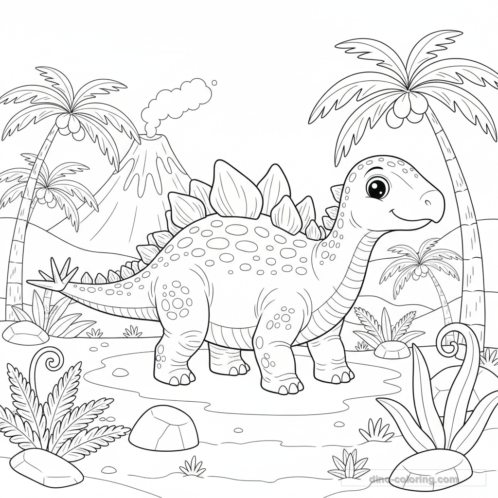 Stégosaure Détaillé #3