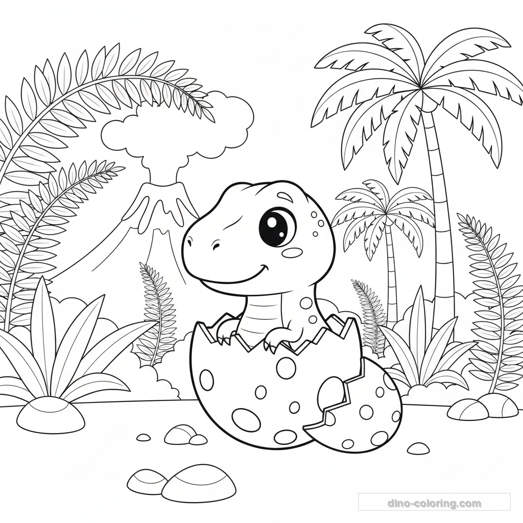 Baby T-Rex Hatching #39