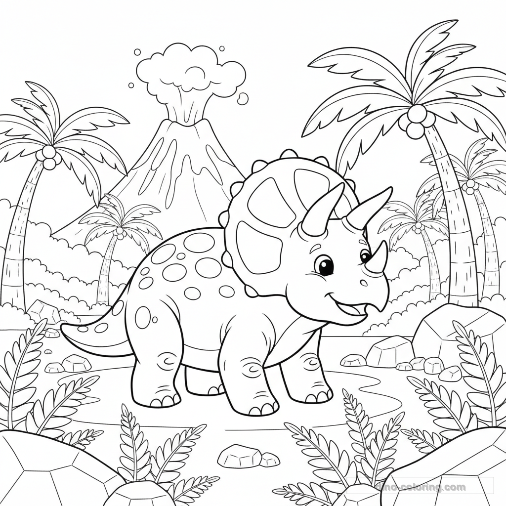 Tricératops Préhistorique #21