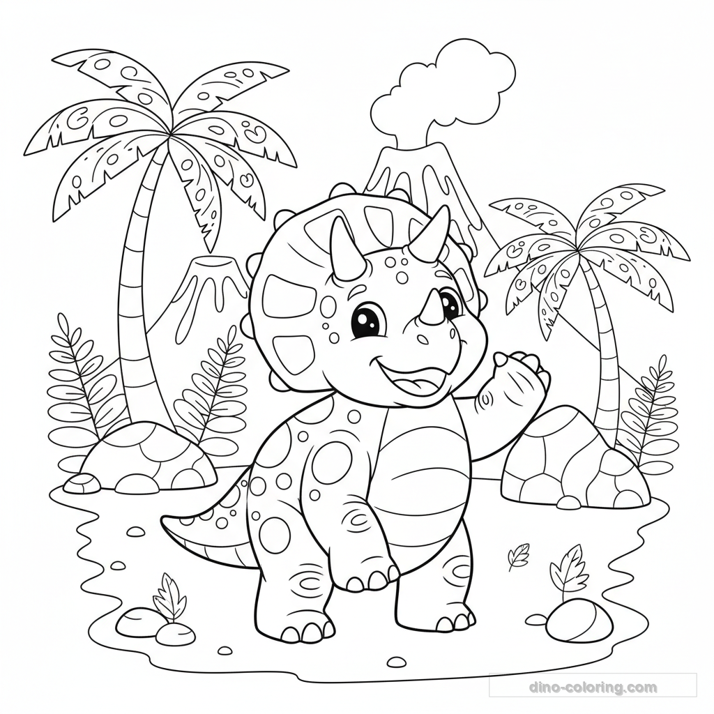 Tricératops Souriant #40