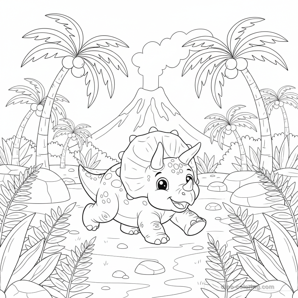 Bébé Tricératops Joueur #17