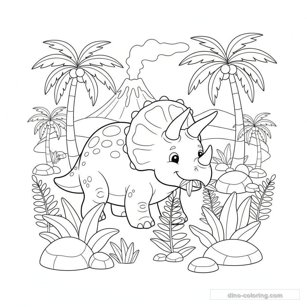 Tricératops Herbivore #32