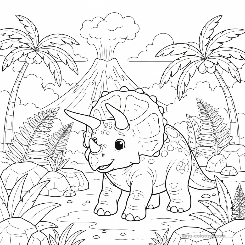 Tricératops Préhistorique #30