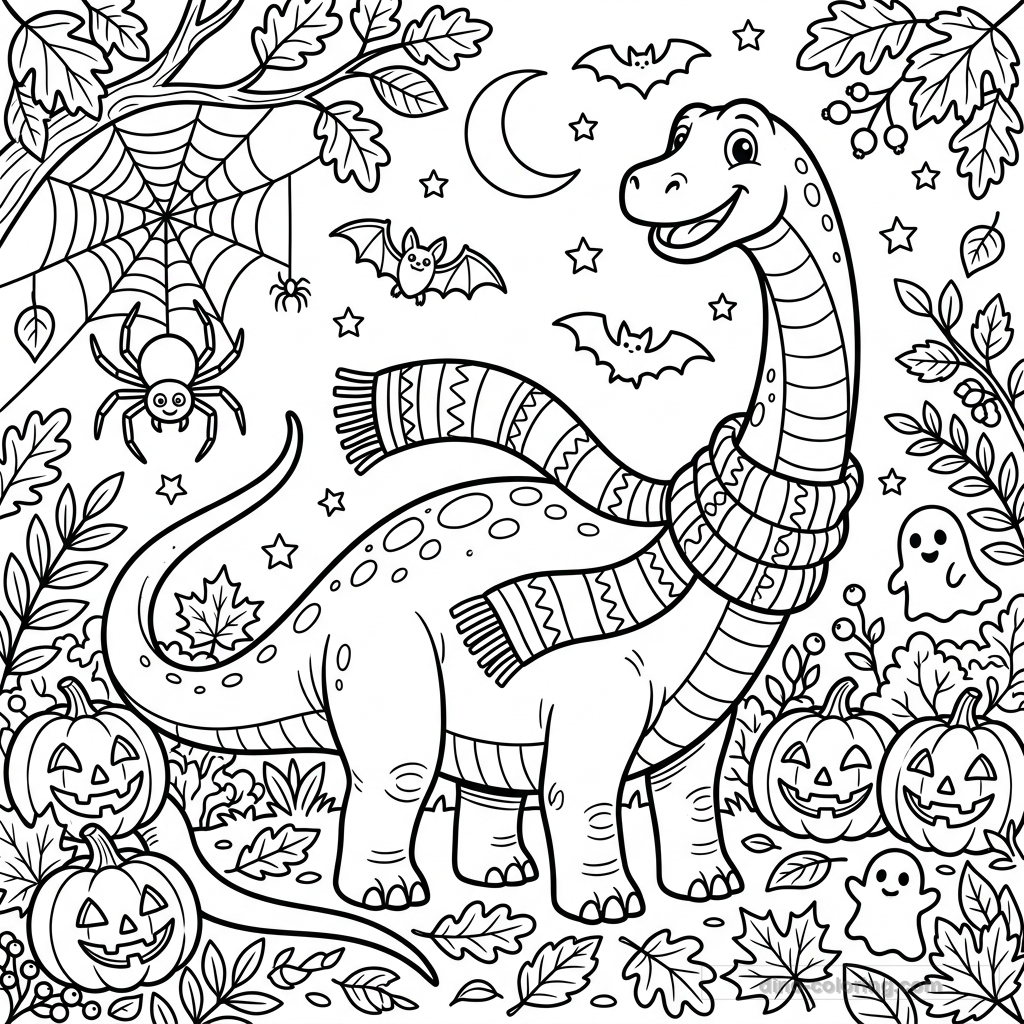 Autumn Diplodocus #16