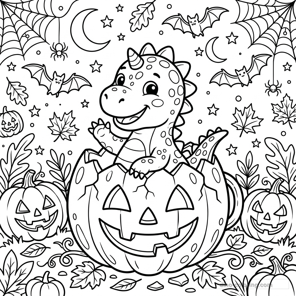 Bébé Dino Citrouille #2