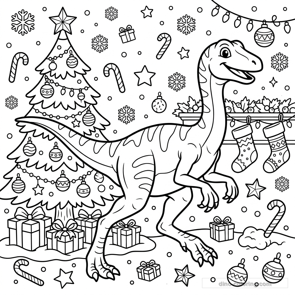 Snowy Gallimimus #8
